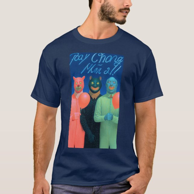 Camiseta Suspicions guys with balloons   (Frente)