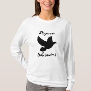 Camiseta Suspirador de Pombo para um Pássaro