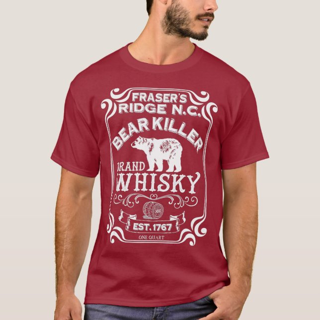 Camiseta Suspiro da Marca da Assassina do Urso - Presente d (Frente)