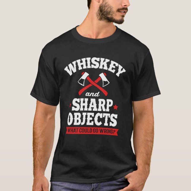 Camiseta Suspiro De Objetos Whiskey E Sharp (Frente)