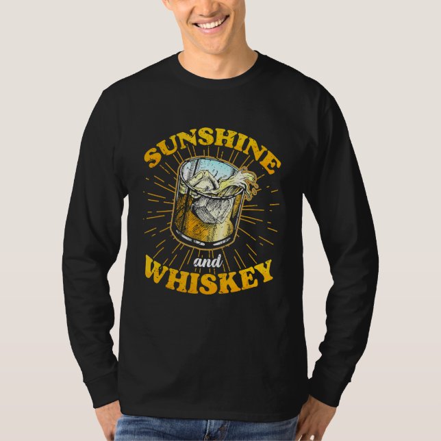 Camiseta Suspiro De Sol E Álcool Whiskey (Frente)