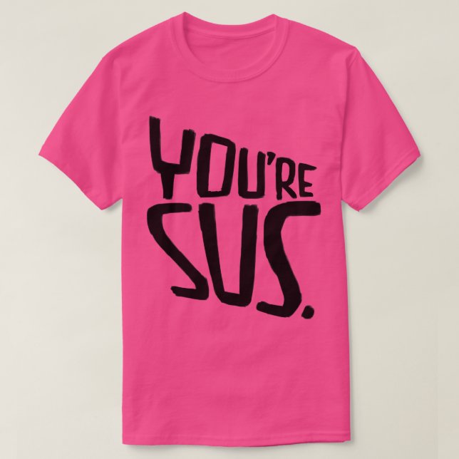 Camiseta Suspita seu Sus 1 (Frente do Design)