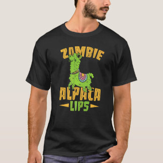 Camiseta Sussurrador de Alpaca Llama Alpacalíps Zumbi