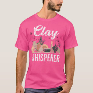 Camiseta Sussurrador de Argila Artista de Cerâmica Engraçad