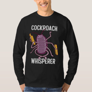 Camiseta Sussurrador de Baratas Controle de Pragas de Barat