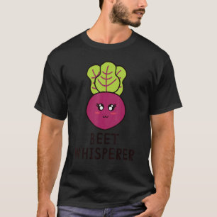 Camiseta Sussurrador de Beterraba Trocadilho de Beterraba