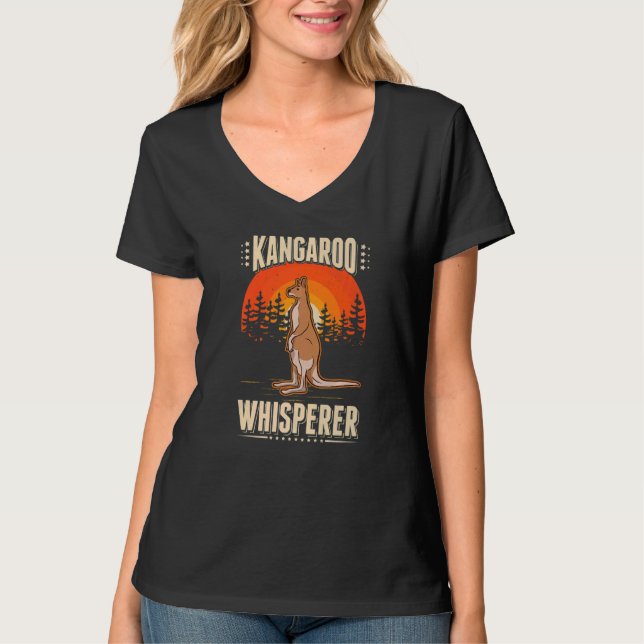 Camiseta Sussurrador de Canguru   (Frente)