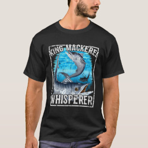 Camiseta Sussurrador de Cavala-Rei Pesca Marítima Profunda