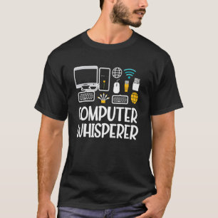 Camiseta Sussurrador de Computador Suporte Técnico Nerds Ge