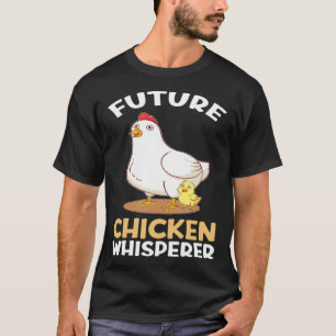 Camiseta Sussurrador de Fazendeiro de Frango Retro Futuro P