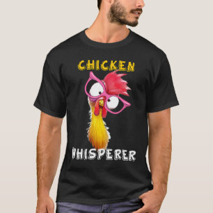 Camiseta Sussurrador de Frango Para Vida de Fazenda de Fran