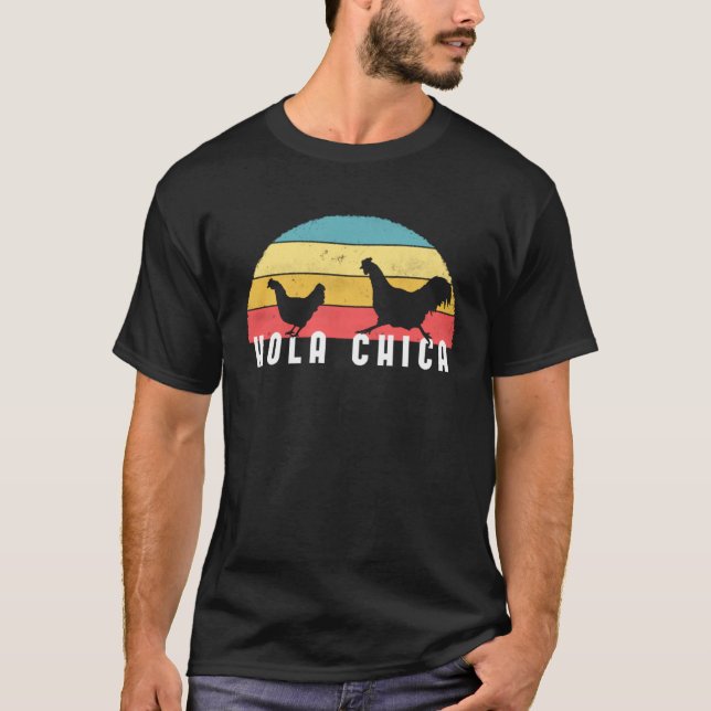 Camiseta Sussurrador de Frangos e Hola Chica (Frente)