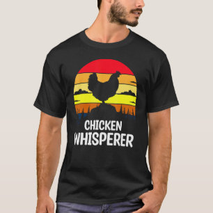 Camiseta Sussurrador de Frangos Pessoas de Frango Criadores