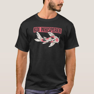 Camiseta Sussurrador de Koi Carpa Japonesa Koi Nishikigoi P
