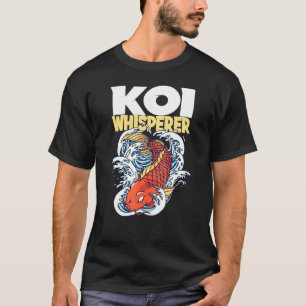 Camiseta Sussurrador de Koi I Carpa Koi I Motivo de Peixe d