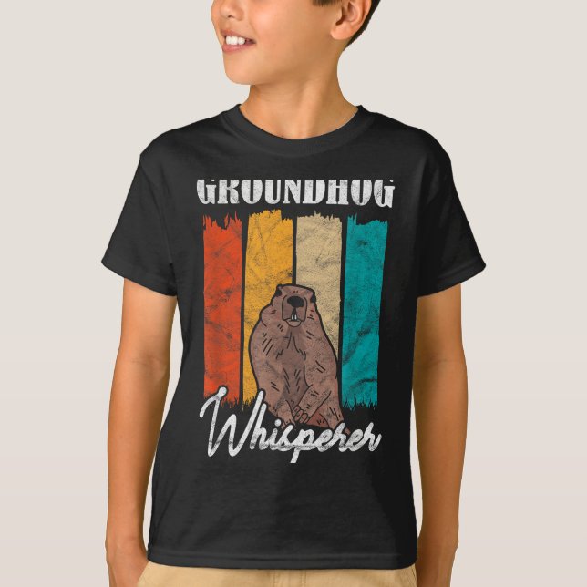 Camiseta Sussurrador de Marmota Marmota  (Frente)