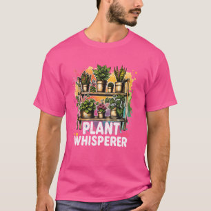 Camiseta Sussurrador de Plantas Presentes Divertidos para J