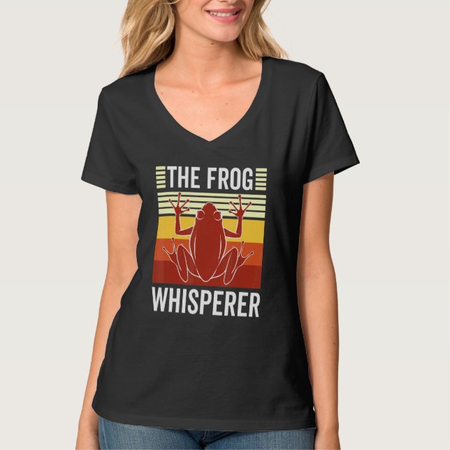 Camiseta Sussurrador de Rã Retro (Frente)