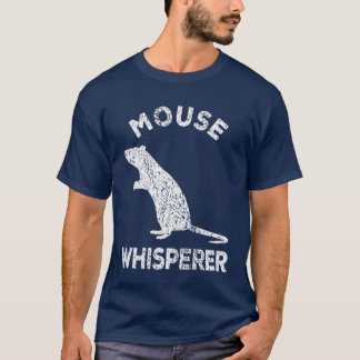 Camiseta Sussurrador de Rato Amante de Rato Citação Diverti