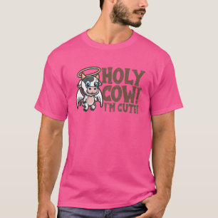 Camiseta Sussurrador de Vaca Sagrada Animal Fofo Para Homen