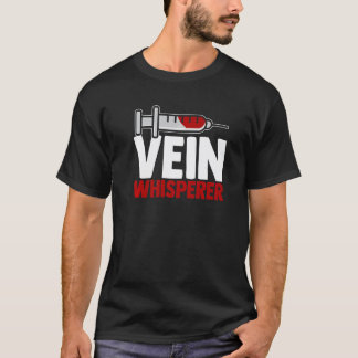 Camiseta Sussurrador de Veias Flebotomista Flebotomia Premi