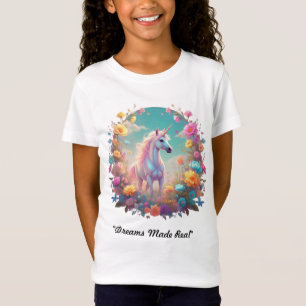 Camiseta "Sussurrando Sonhos Florais"