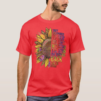 Camiseta Sussurraram À Sua Vinta Motivacional De Girassol