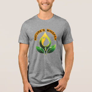 Camiseta “Sussurro da Natureza, ouça atentamente, crescimen