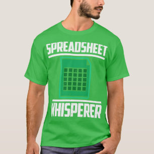 Camiseta Sussurro de Planilha