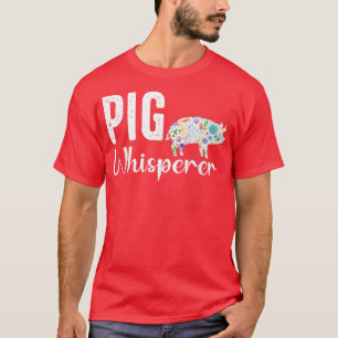 Camiseta Sussurro de porco Amador e CHURRASCO Engraçado Ama