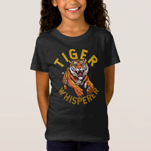 Camiseta Sussurro de Tigre, animal selvagem