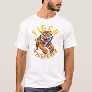 Camiseta Sussurro de Tigre, animal selvagem