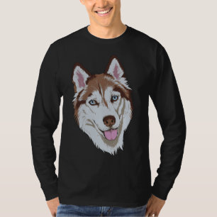 Camiseta Sussurro do Proprietário de Cães de Neve Siberiano