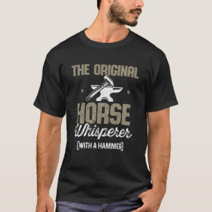 Camiseta Sussurro original de cavalos de Pai mais rápido co