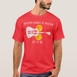 Camiseta Sussurro Palavras de Sabedoria Deixe que seja Cami