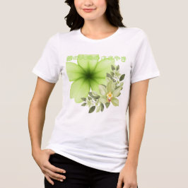 Camiseta Sussurros da terra verde