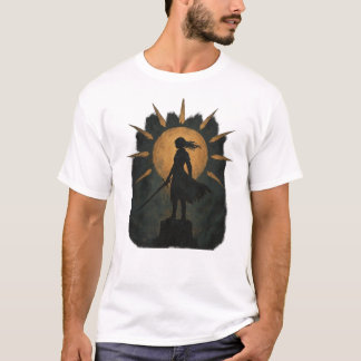 Camiseta Sussurros de luz - Mulher na escuridão