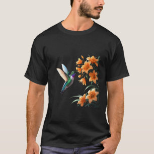 Camiseta Sussurros de Néctar: Um Delírio de Beija-Flor"