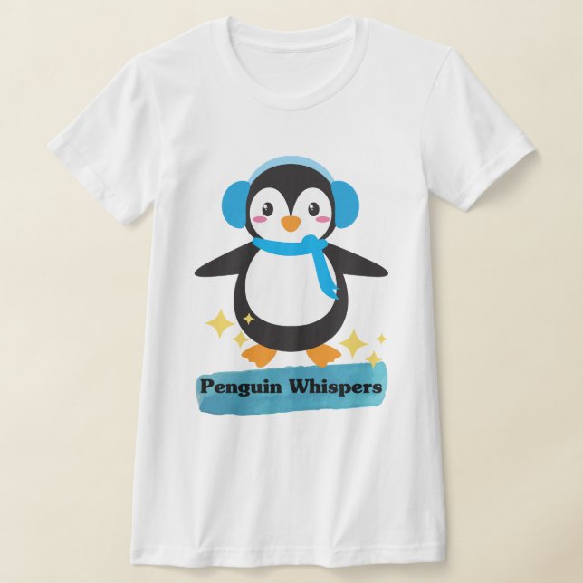 Camiseta Sussurros de pinguim (Postura )