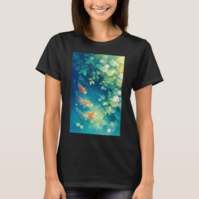 Camiseta Sussurros do Koi Pond (Frente)