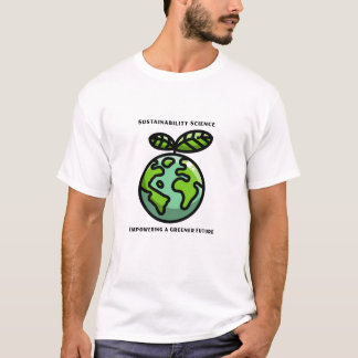 Camiseta Sustainability Science Empowering a Greener Future