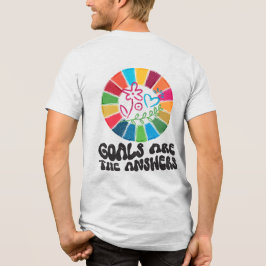Camiseta Sustentavelmente estilizado: Objetivos, Graça e Vi