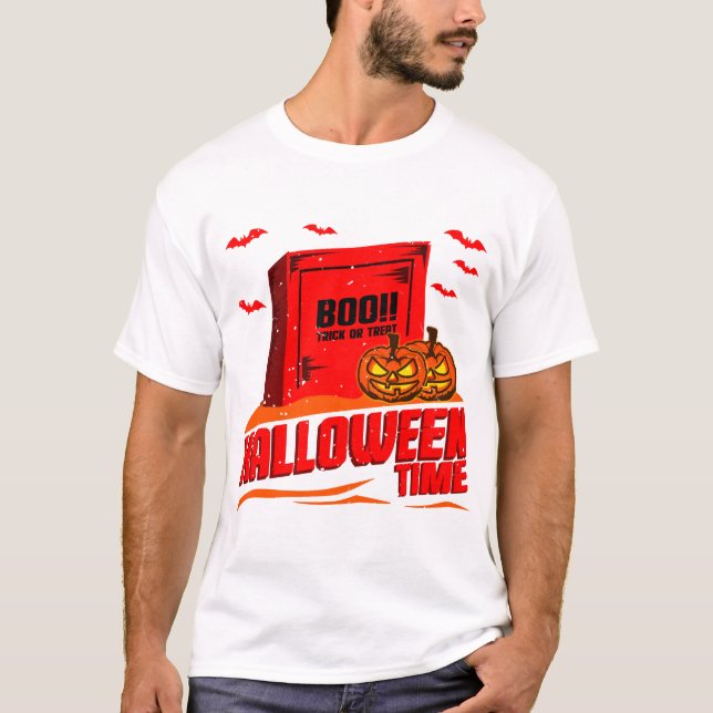 Camiseta Susto de Halloween (Frente)