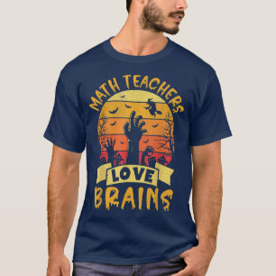 Camiseta Sutiã do Dia das Bruxas para Professor de Matemáti