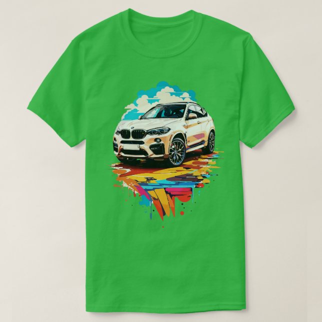 Camiseta Suv X6 Bmw (Frente do Design)