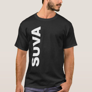 Camiseta Suva Texto Vertical