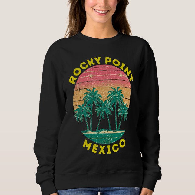 Camiseta Suvenir de Férias Retro Rocky Point Coqueiro (Frente)