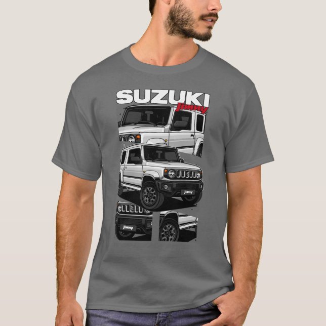Camiseta Suzuki Jimny Branco (Frente)