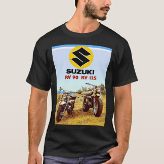 Camiseta Suzuki Rv 90 Rv 125 Suzuki rv 90 rv 125