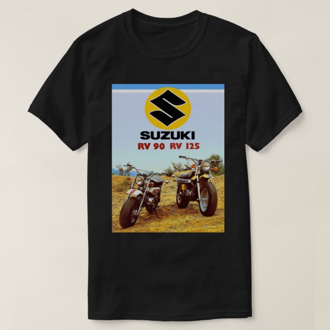 Camiseta Suzuki Suzuki RV 90_125 (Frente do Design)
